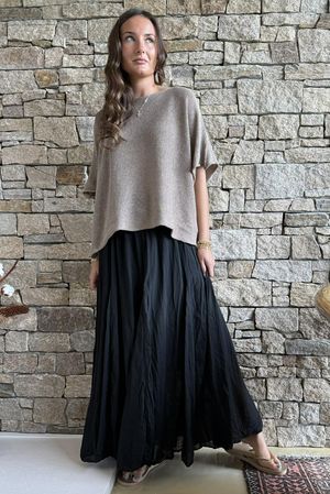 Songbird Bandeau Skirt Dress Black 